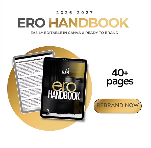 Preparer Handbook Template