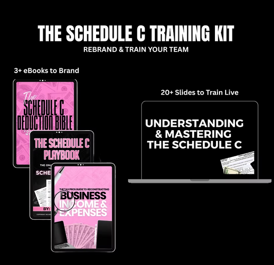 Schedule C Training Slides