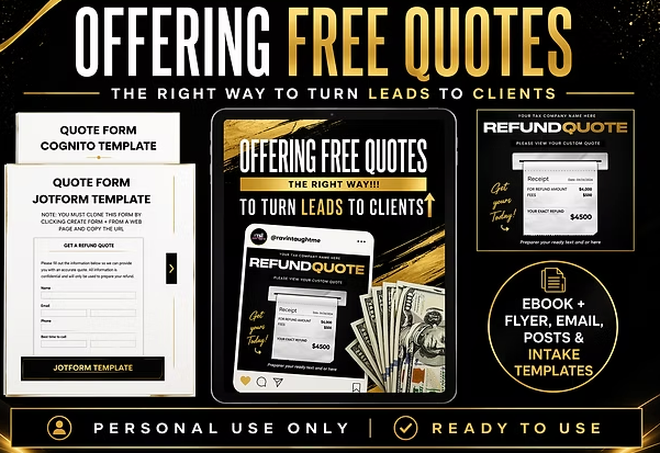 Offering Free Quotes