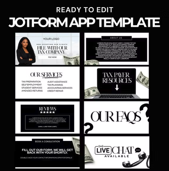 Jotform App Template