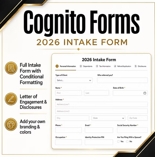 Cognito Forms: 2026 Intake Form