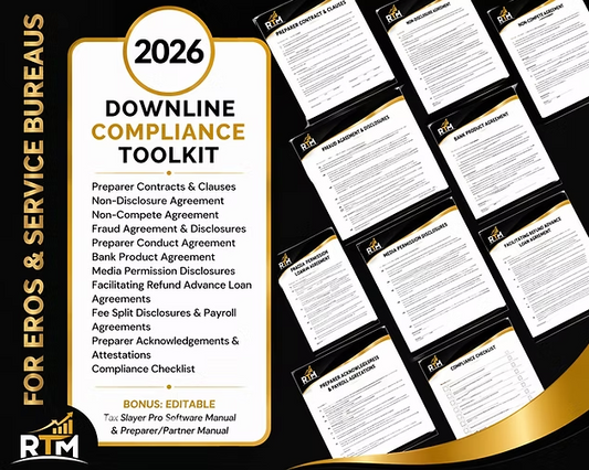 2026-2027 Tax Office & Downline Compliance Toolkit